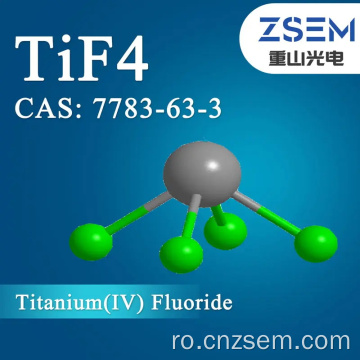Industria microelectronică Titanium Tetrafluorură TIF4